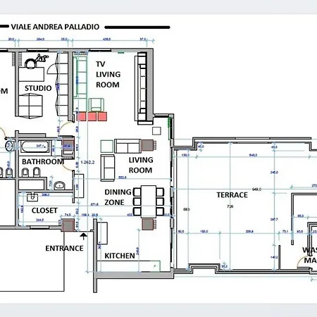 Palladio 20 Loft&terrace Apartamento